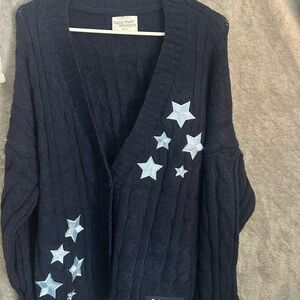 Taylor Swift Midnight Navy Star Sweater
